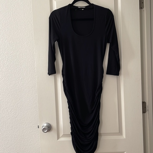 Ingrid and Isabel Ruched Maternity Dress - Picture 2 of 9